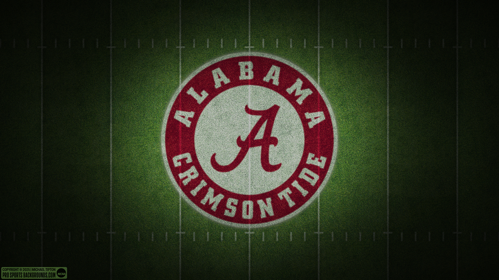 Alabama Crimson Tide wallpaper logo desktop college football 2025 thumb
