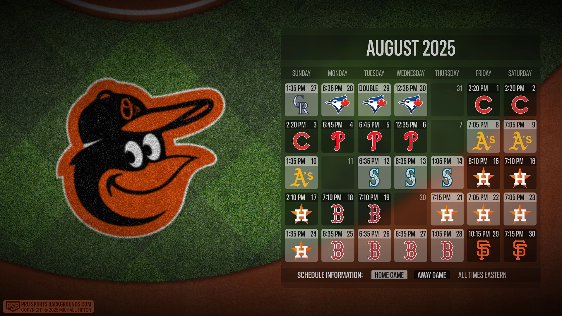 Baltimore Orioles wallpaper schedule desktop ET MLB PSB placeholder thumb webp