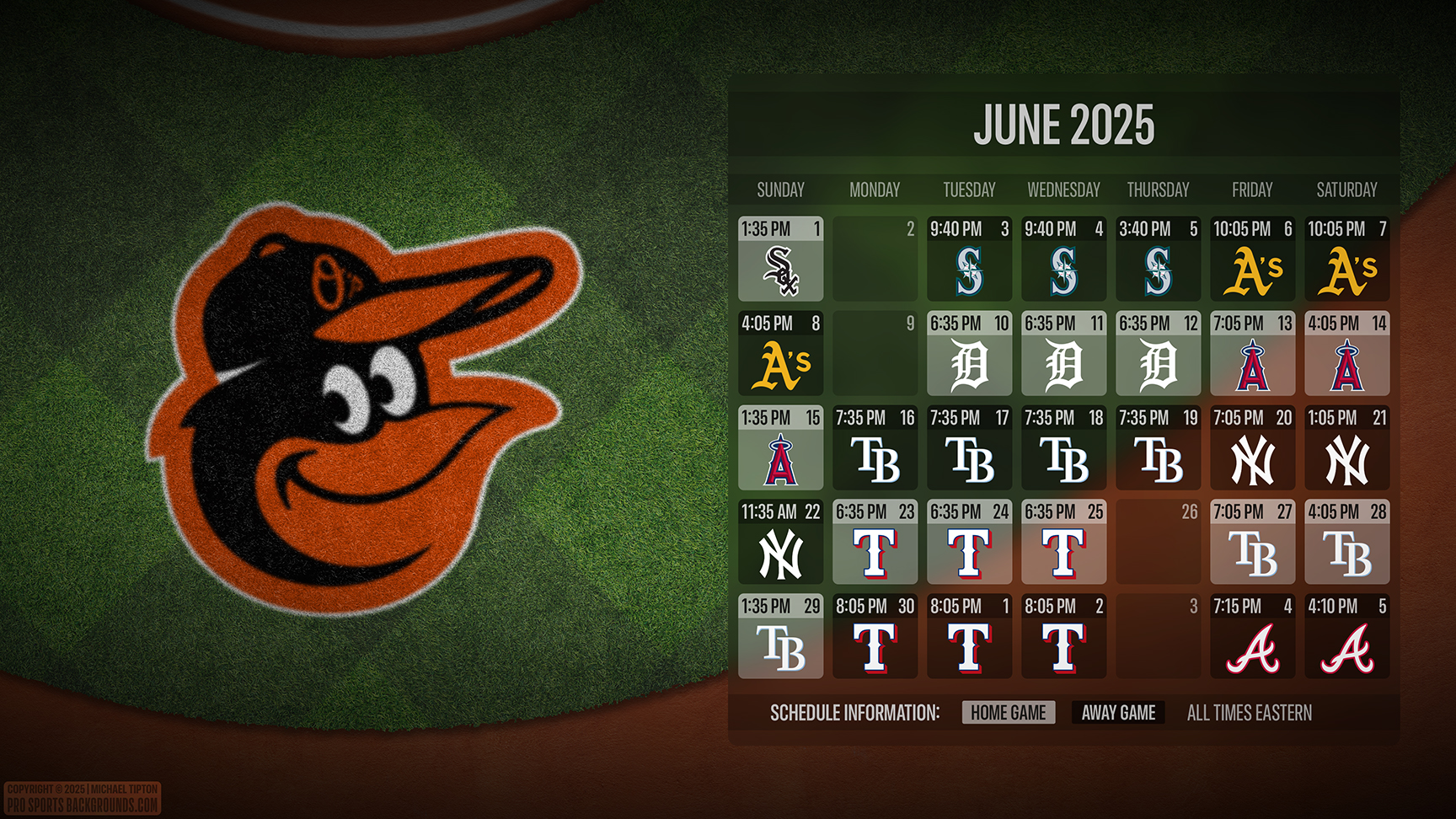 Baltimore Orioles wallpaper schedule desktop ET MLB placeholder thumb