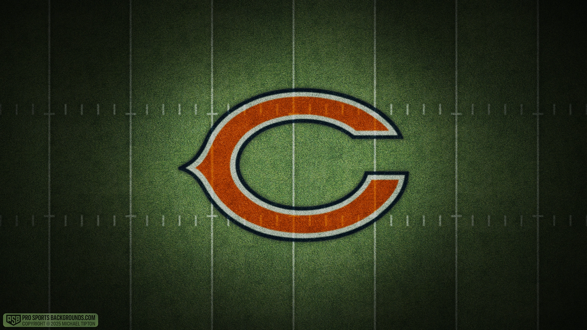 Chicago Bears wallpaper logo desktop NFL 2025 webp