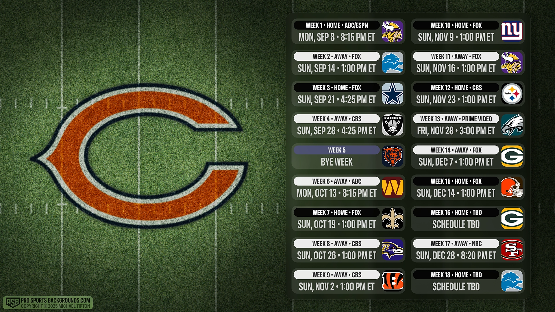 Chicago Bears wallpaper schedule desktop ET NFL PSB placeholder thumb webp