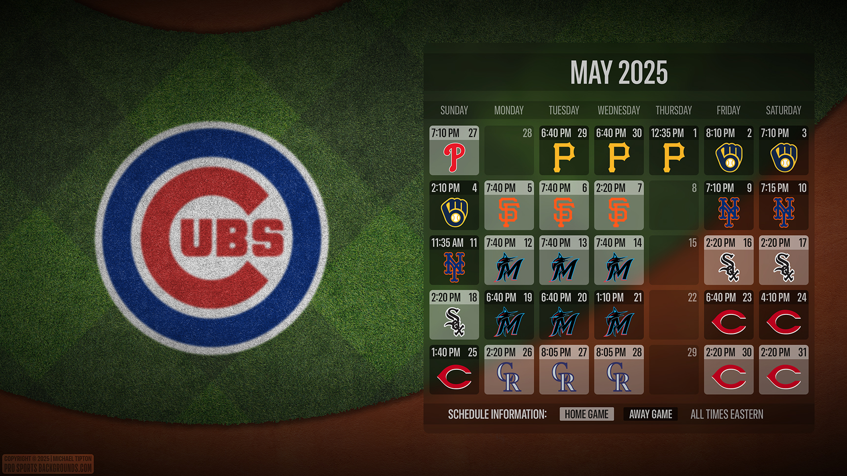 Chicago Cubs wallpaper schedule desktop ET MLB placeholder thumb