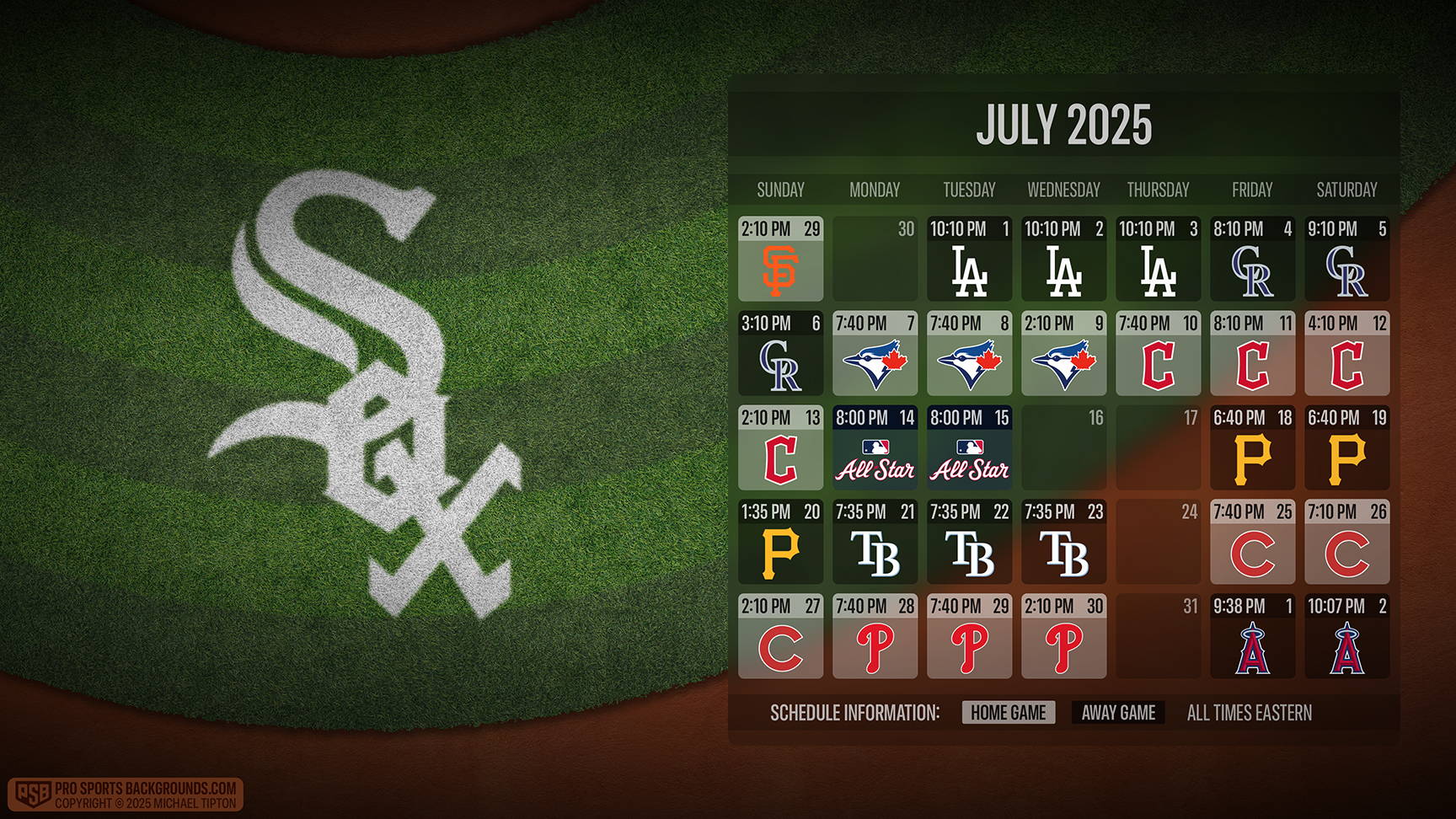 Chicago White Sox wallpaper schedule desktop ET MLB placeholder thumb