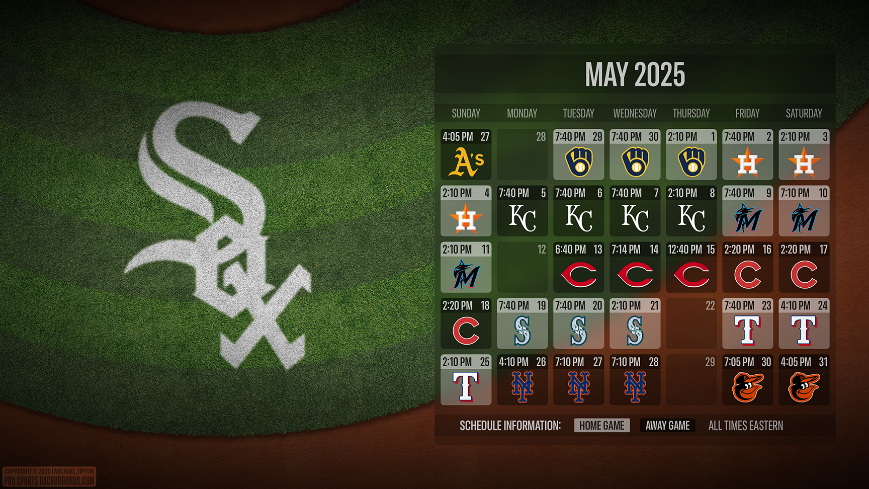 Chicago White Sox wallpaper schedule desktop ET MLB placeholder thumb