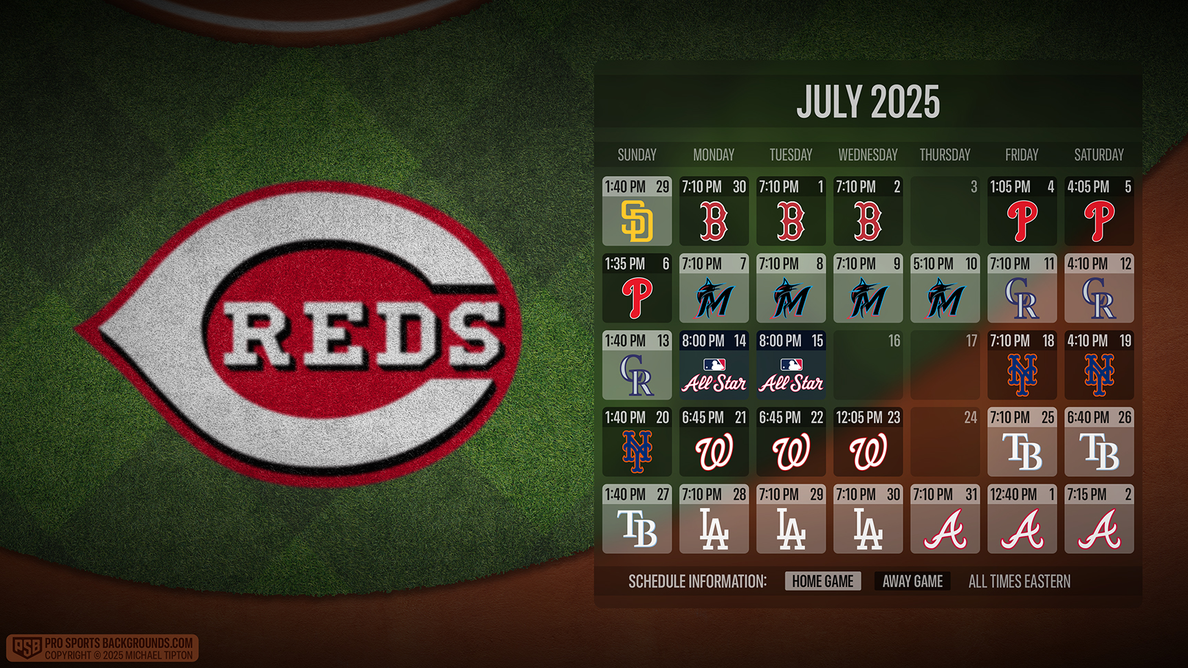 Cincinnati Reds wallpaper schedule desktop ET MLB placeholder thumb