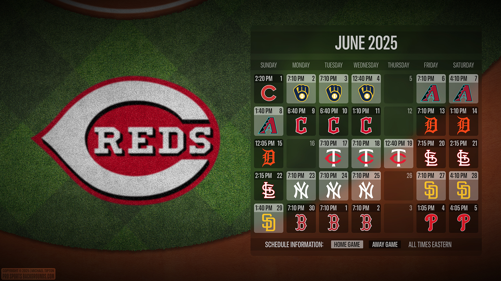 Cincinnati Reds wallpaper schedule desktop ET MLB placeholder thumb