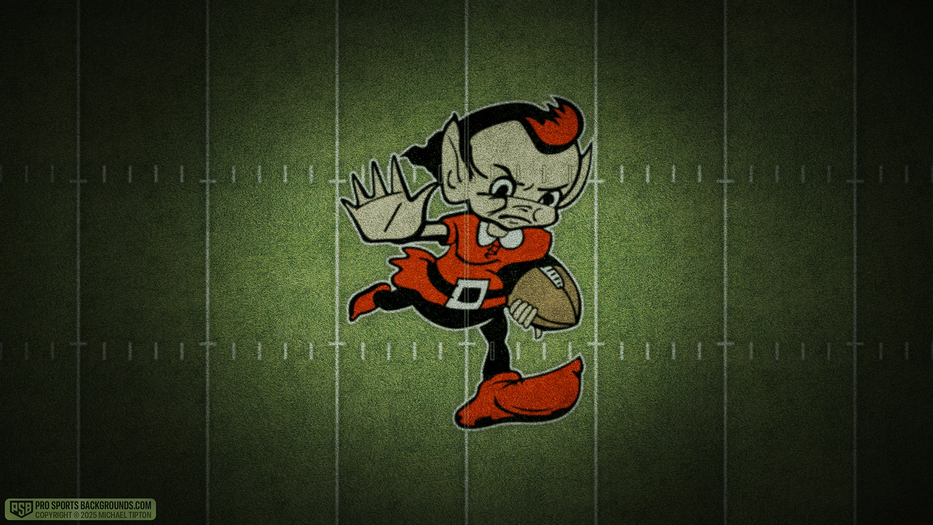 Cleveland Browns wallpaper logo desktop NFL 2025 webp