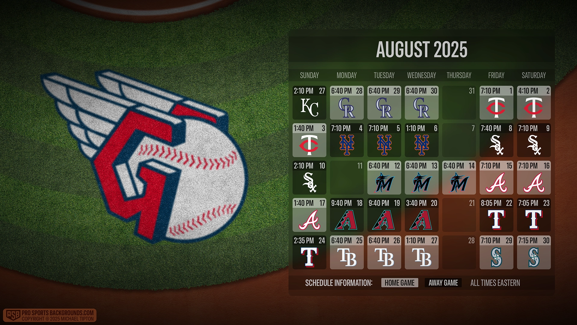 Cleveland Guardians wallpaper schedule desktop ET MLB PSB placeholder thumb webp