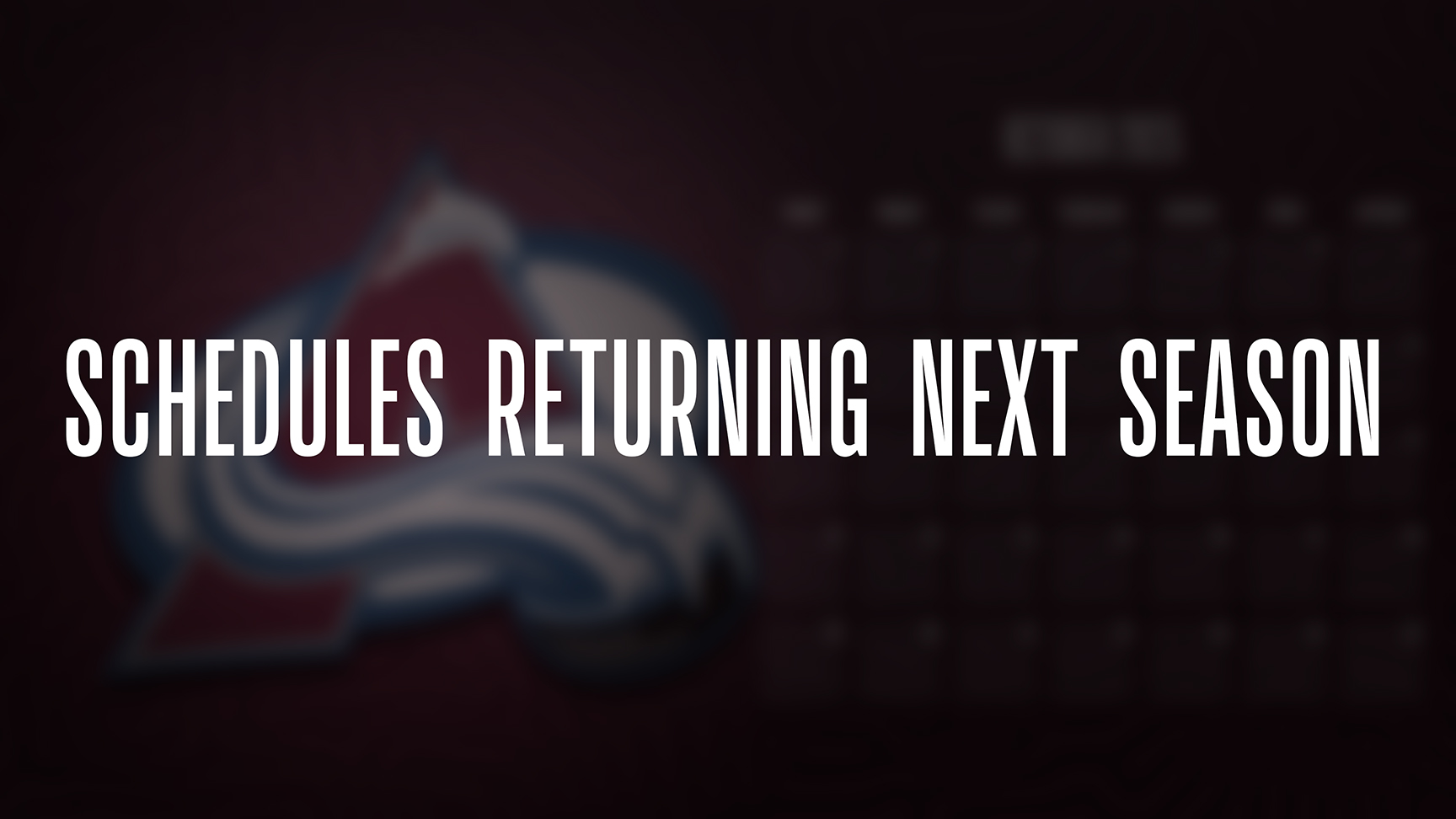 Colorado Avalanche wallpaper schedule desktop ET NHL placeholder thumb