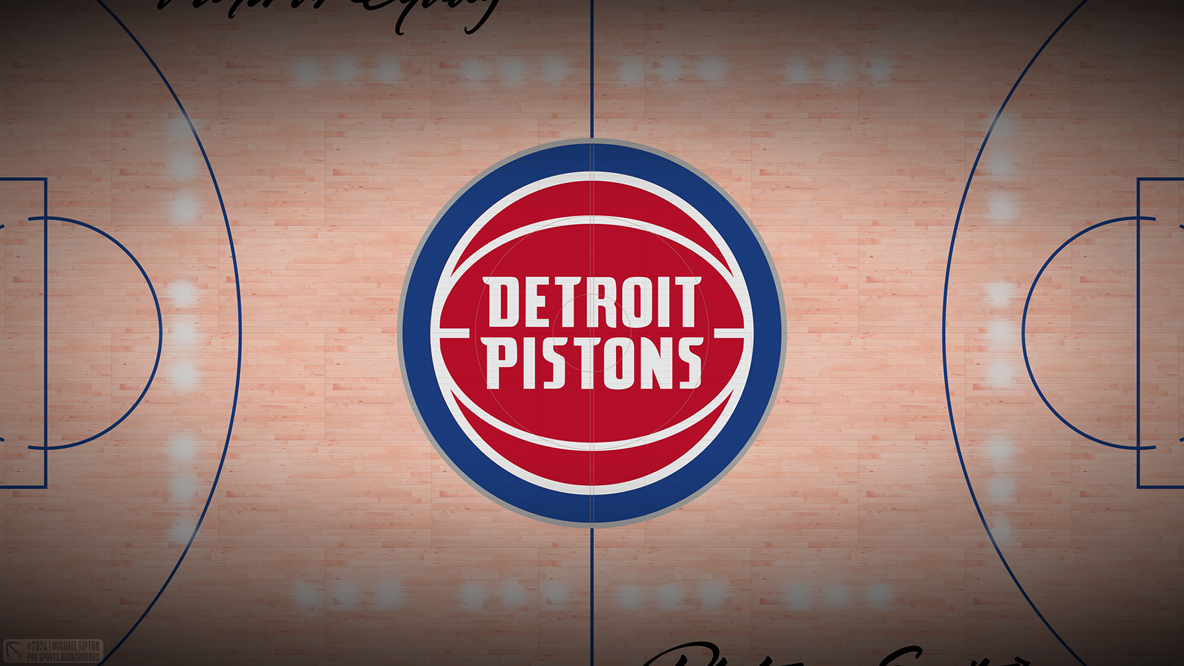 2025 Detroit Pistons wallpaper Pro Sports Backgrounds