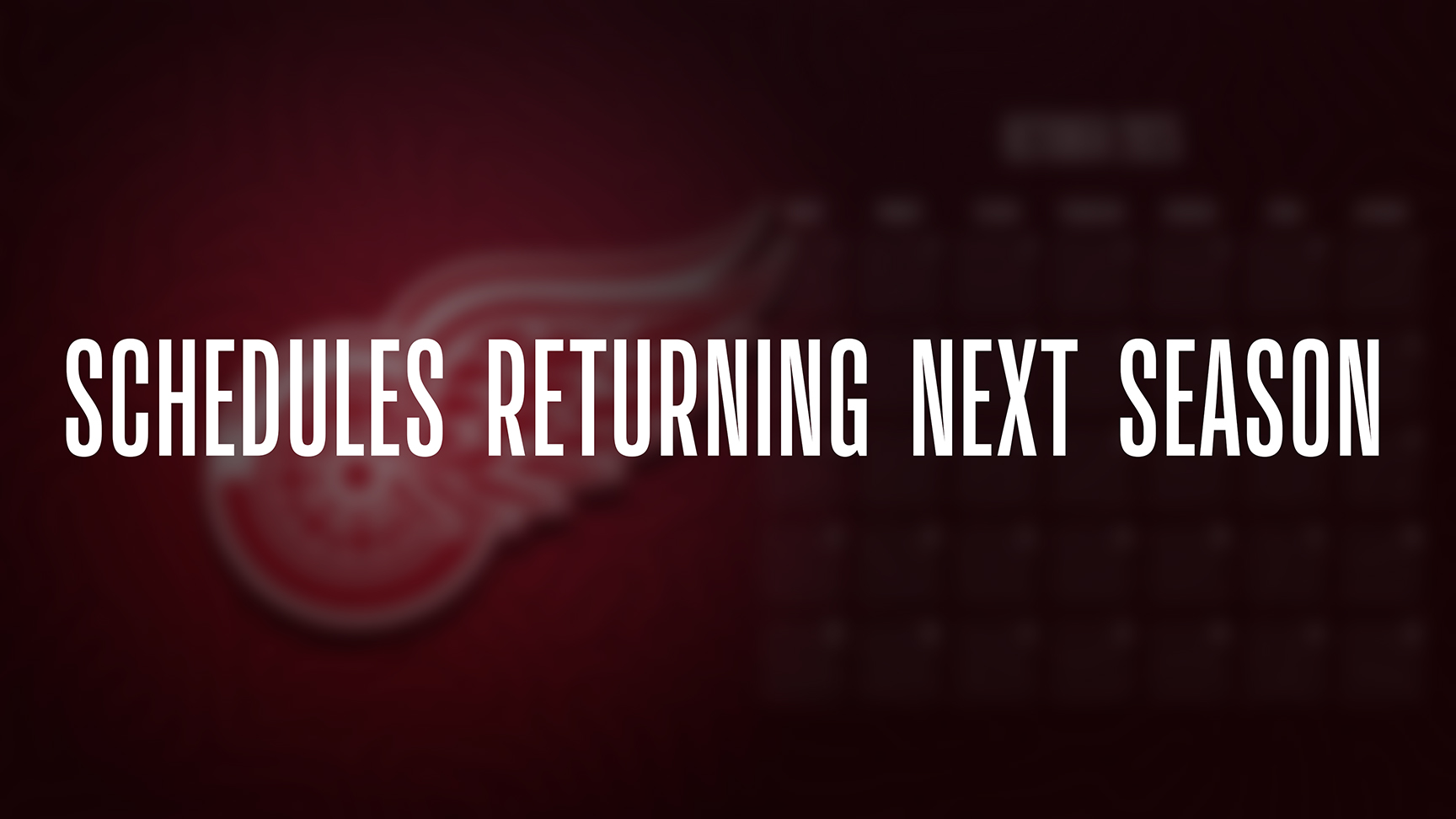 Detroit Red Wings wallpaper schedule desktop ET NHL placeholder thumb