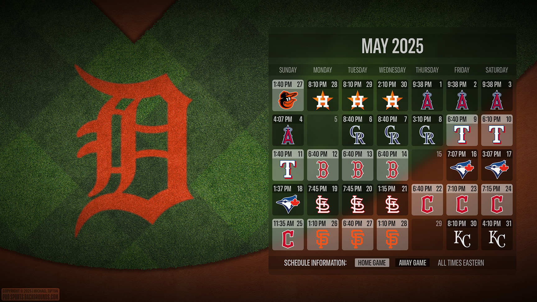 Detroit Tigers wallpaper schedule desktop ET MLB placeholder thumb