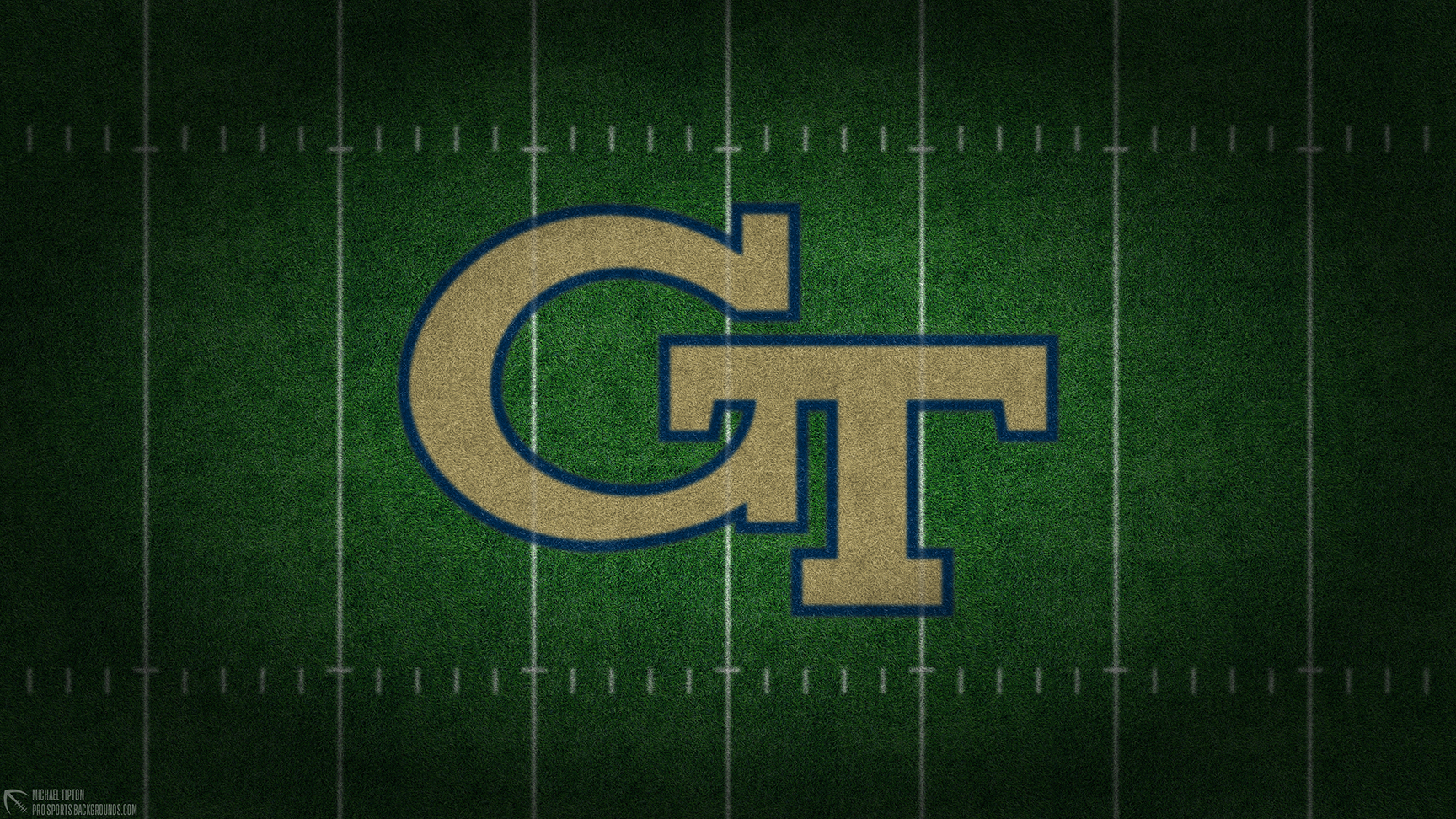 Georgia Tech Yellow Jackets wallpaper logo desktop NCAA 2024 thumb
