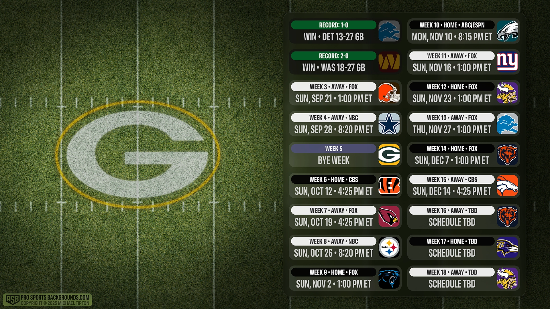 Green Bay Packers wallpaper schedule desktop ET NFL PSB placeholder thumb webp
