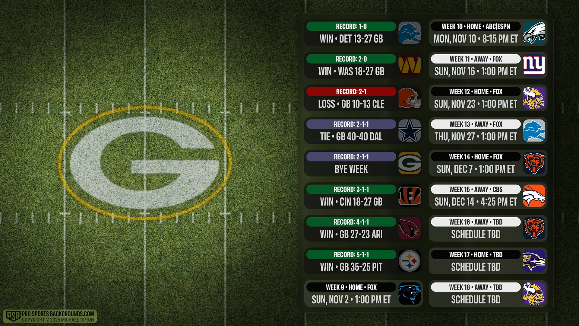 Green Bay Packers wallpaper schedule desktop ET NFL PSB placeholder thumb webp