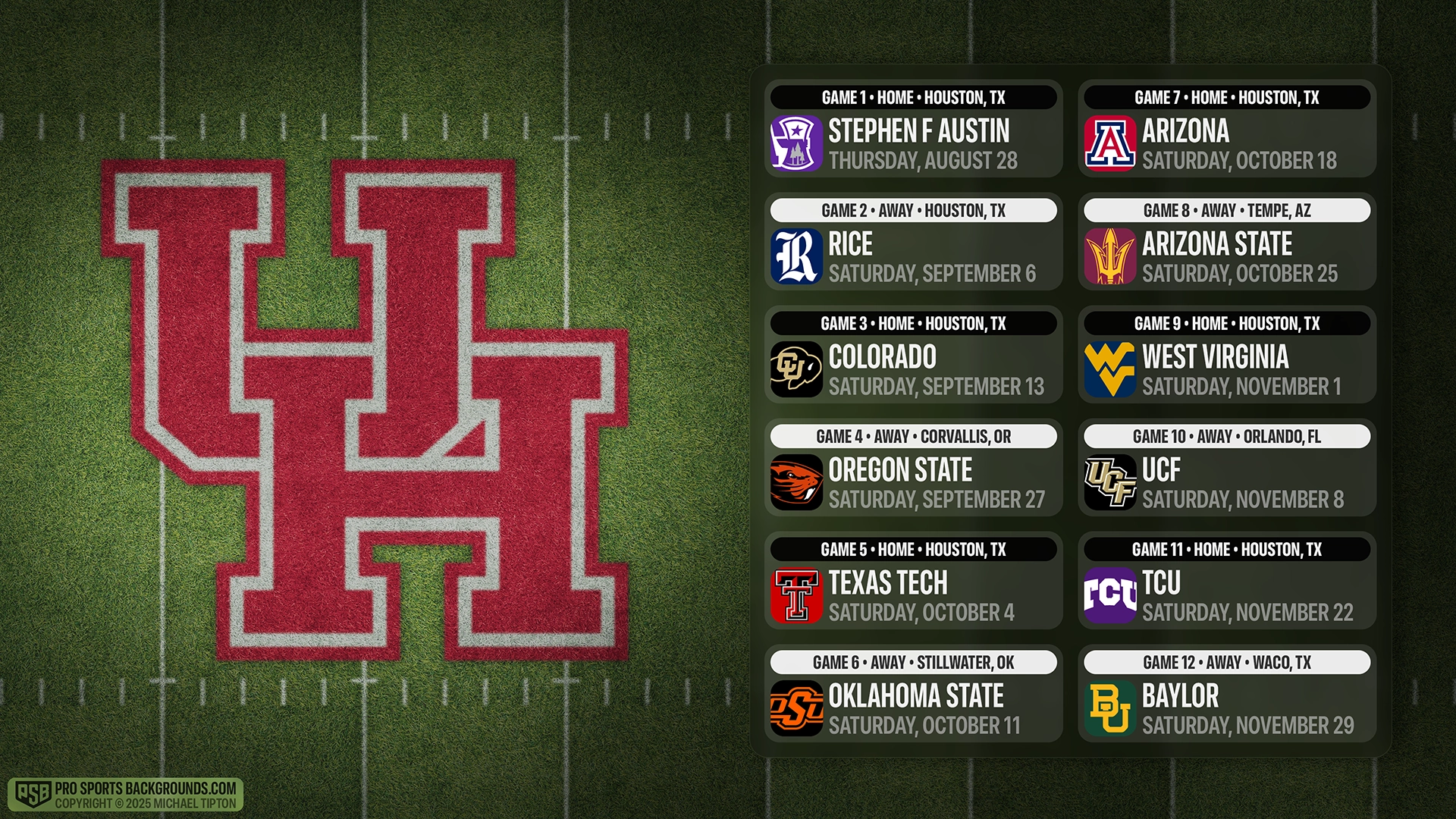 Houston Cougars wallpaper schedule desktop college football PSB placeholder thumb webp