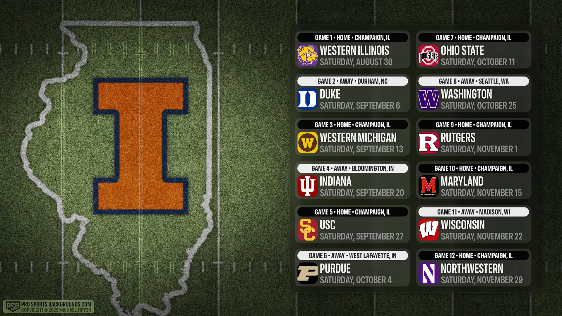 Illinois Fighting Illini wallpaper schedule desktop college football PSB placeholder thumb webp