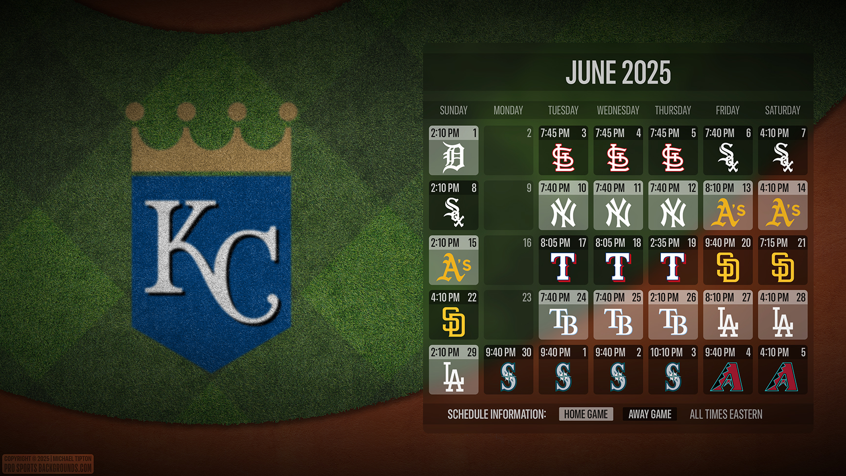 Kansas City Royals wallpaper schedule desktop ET MLB placeholder thumb