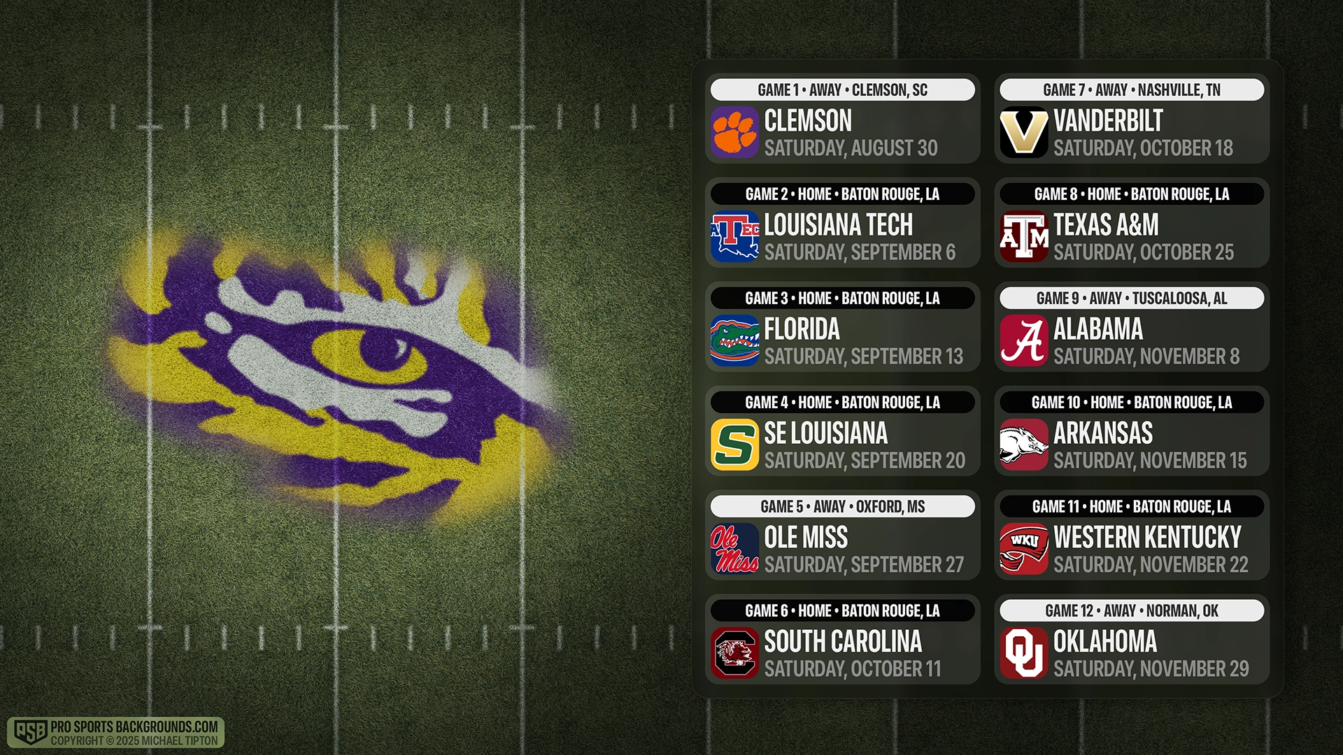 LSU Tigers wallpaper schedule desktop college football PSB placeholder thumb webp