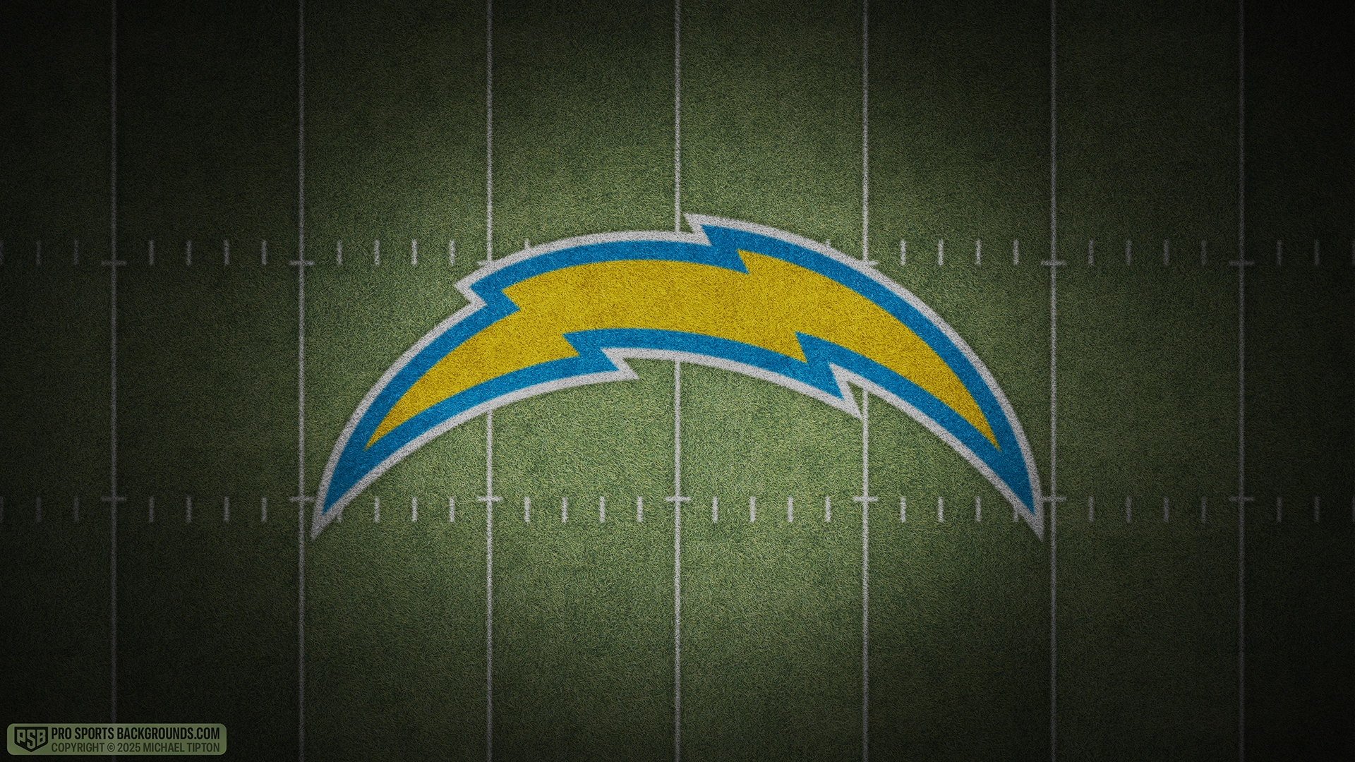 Los Angeles Chargers wallpaper logo desktop NFL 2025 webp