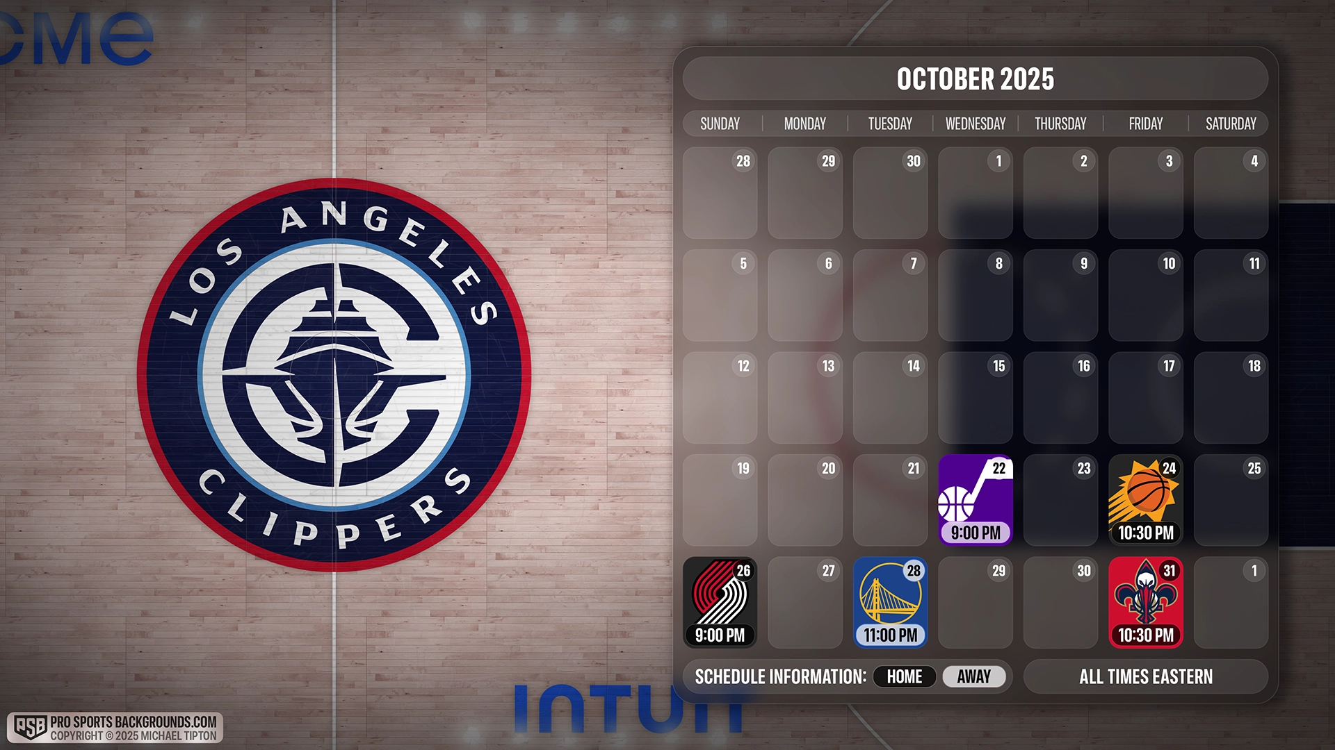 Los Angeles Clippers wallpaper schedule desktop ET NBA PSB placeholder thumb webp