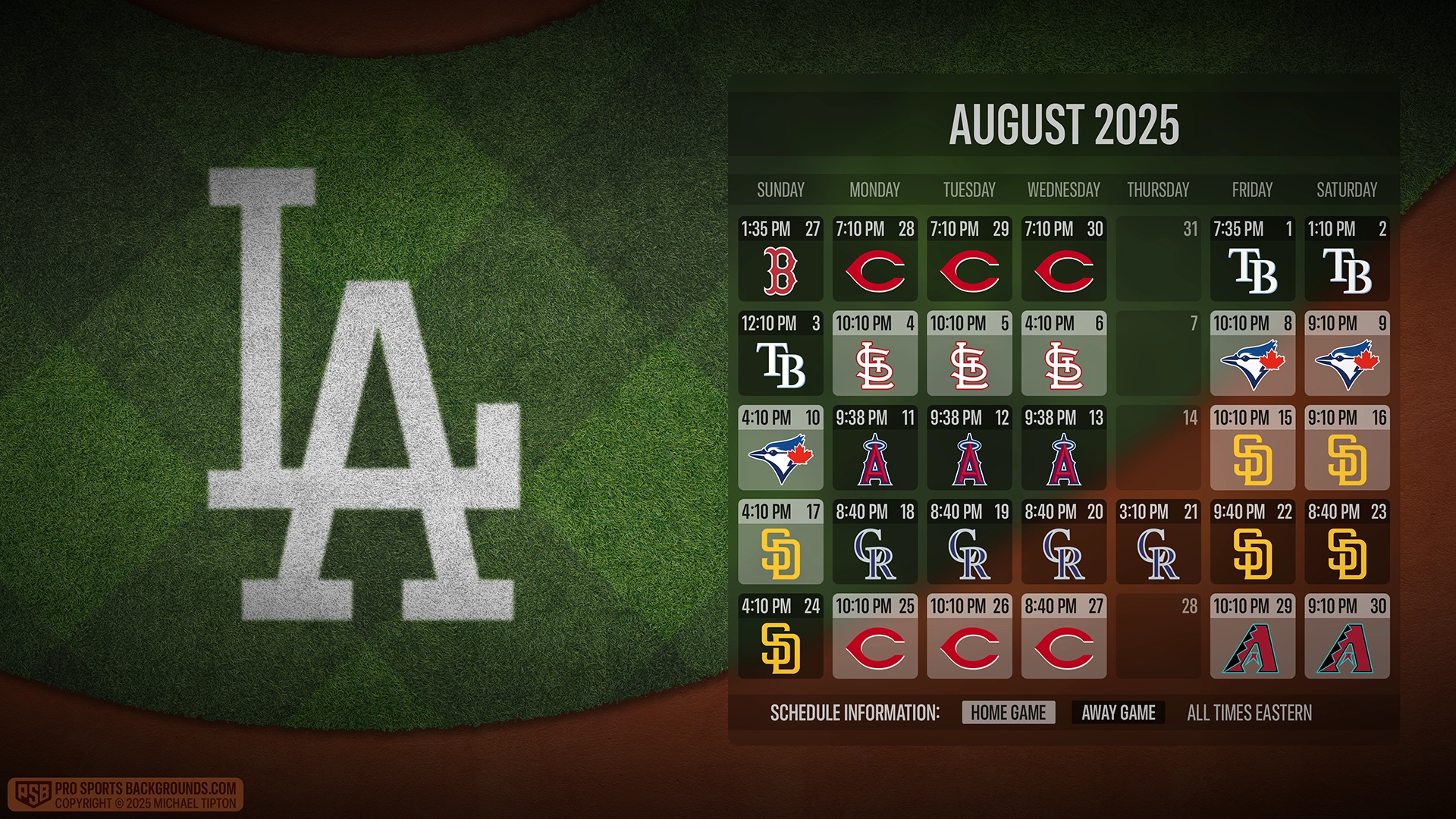 Los Angeles Dodgers wallpaper schedule desktop ET MLB PSB placeholder thumb webp