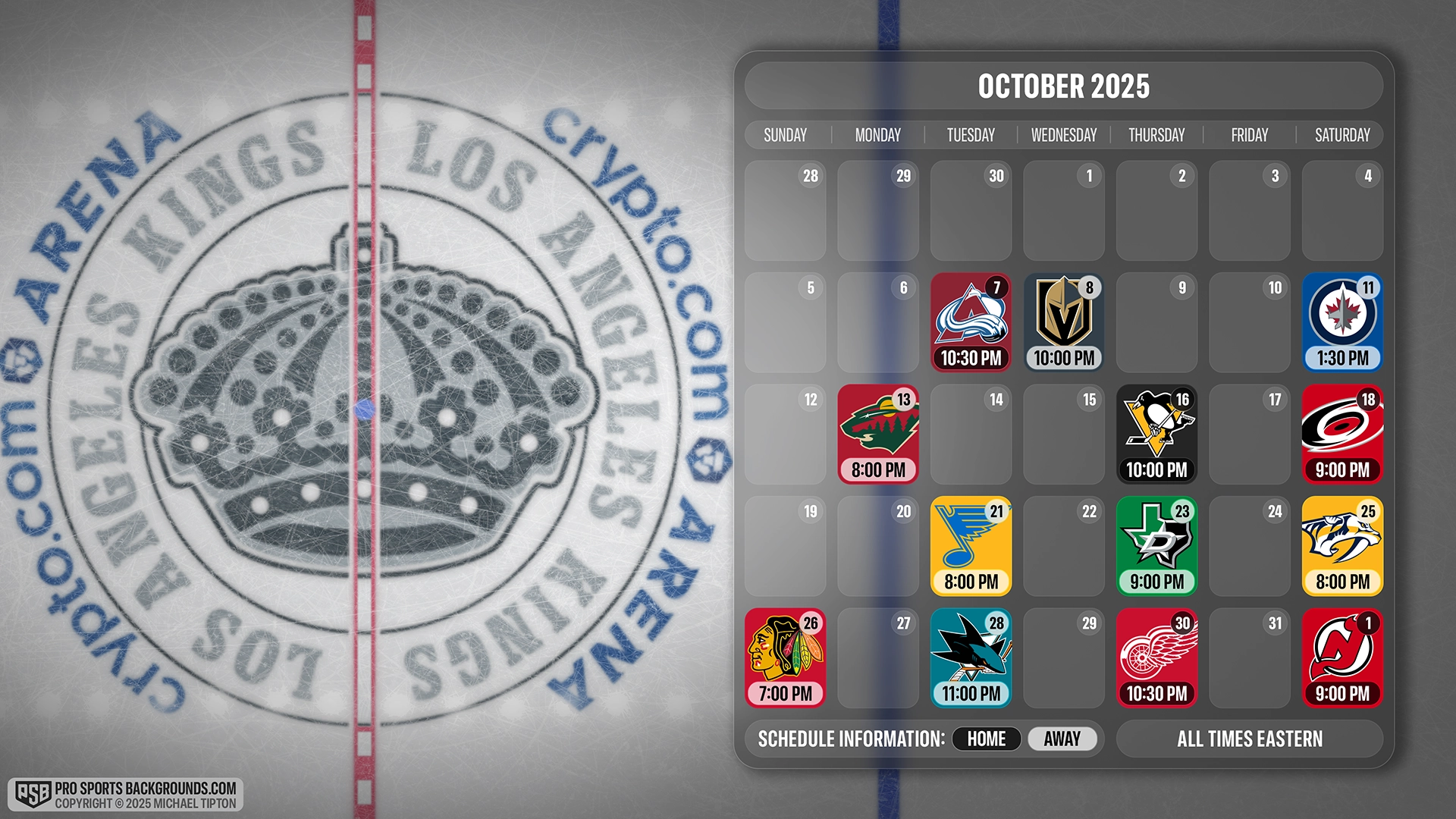Los Angeles Kings wallpaper schedule desktop ET NHL PSB placeholder thumb webp
