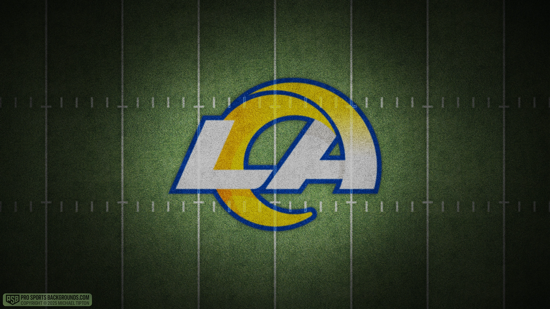 Los Angeles Rams wallpaper logo desktop NFL 2025 v2 webp