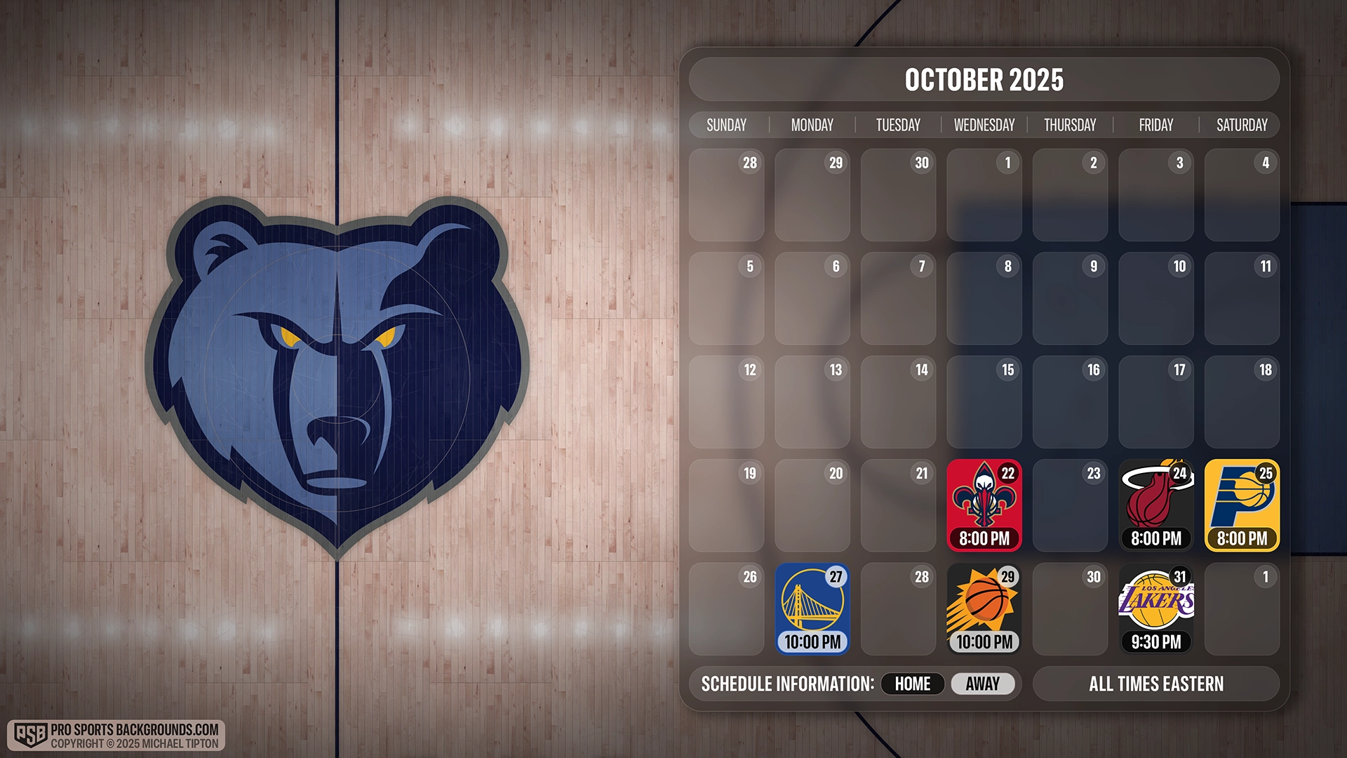 Memphis Grizzlies wallpaper schedule desktop ET NBA PSB placeholder thumb webp
