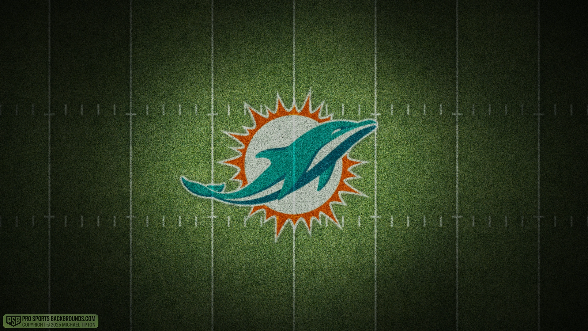 Miami Dolphins wallpaper logo desktop NFL 2025 webp