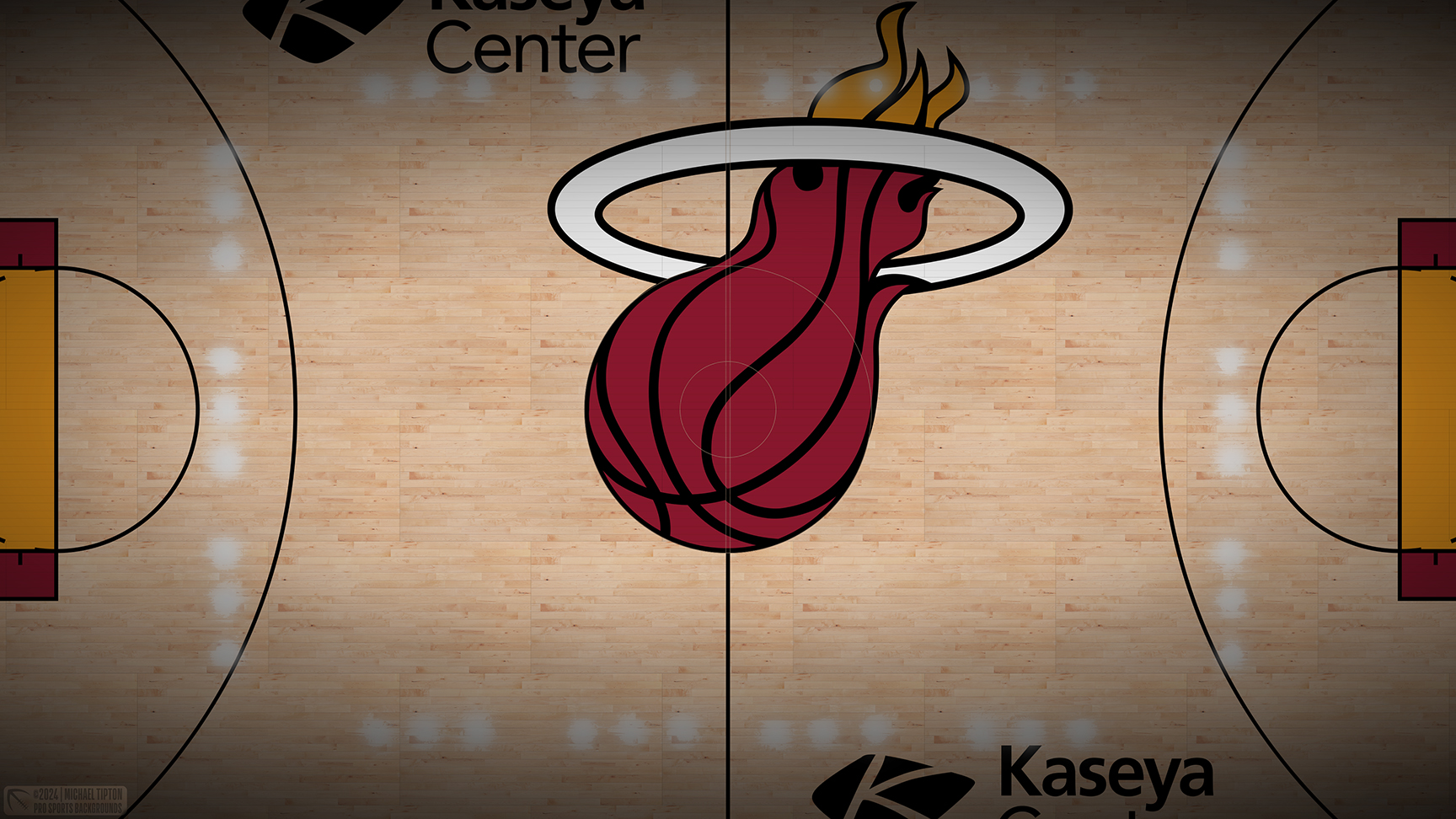 Miami Heat wallpaper logo desktop NBA 2024 2025 thumb
