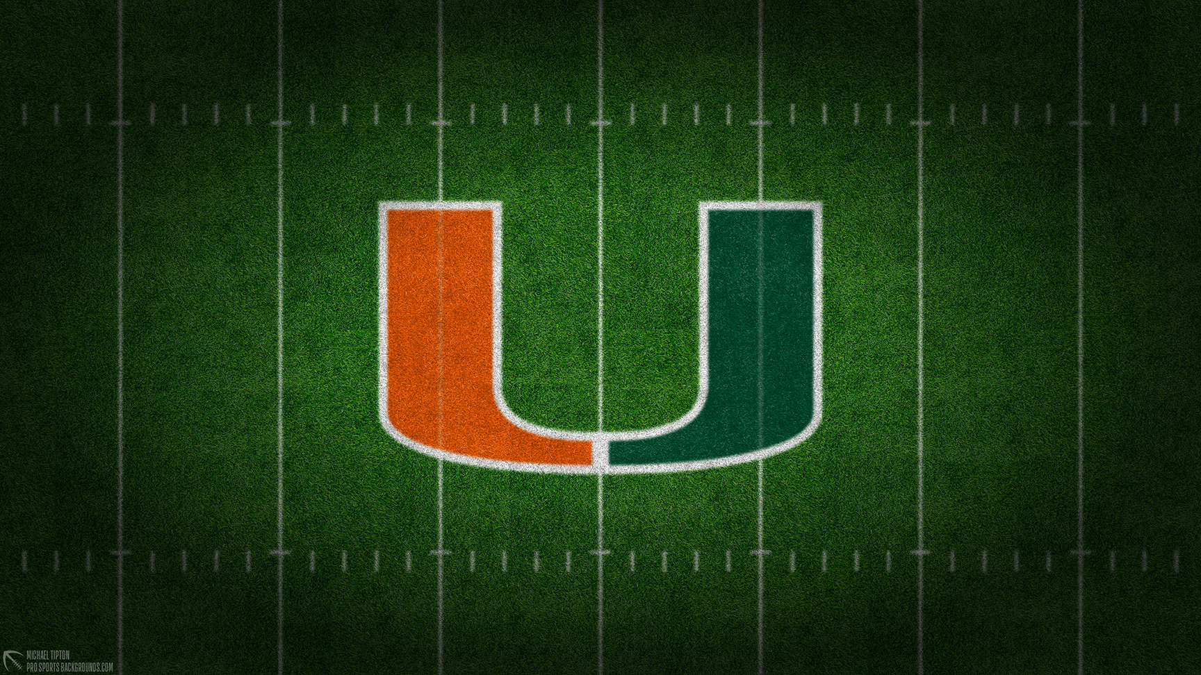 Miami Hurricanes wallpaper logo desktop NCAA 2024 thumb