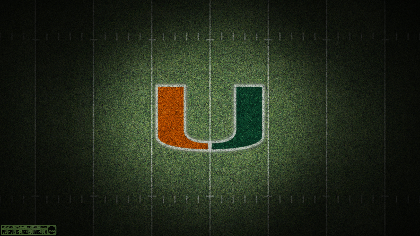 Miami Hurricanes wallpaper logo desktop college football 2025 thumb