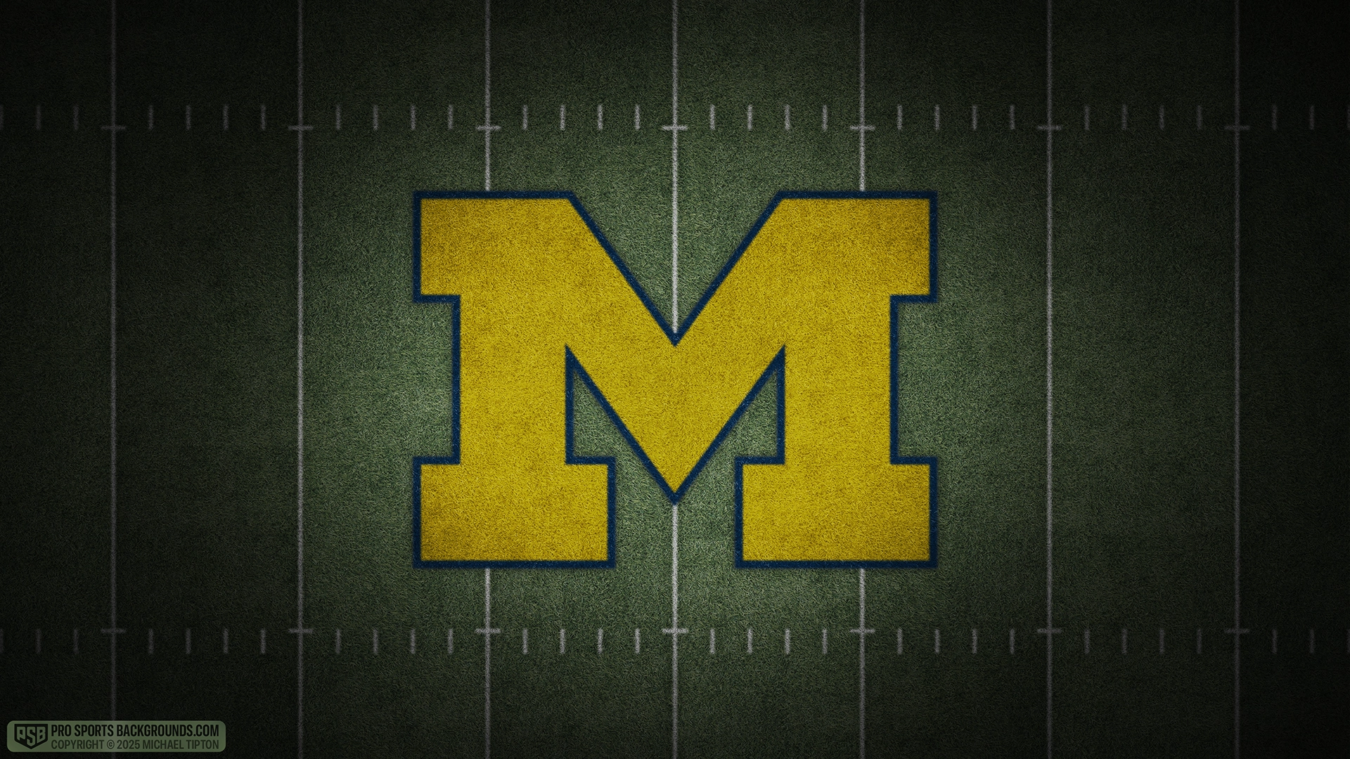 Michigan Wolverines wallpaper logo desktop college football 2025 season webp downsized