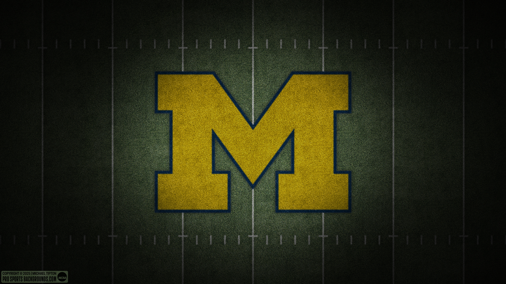 Michigan Wolverines wallpaper logo desktop college football 2025 thumb
