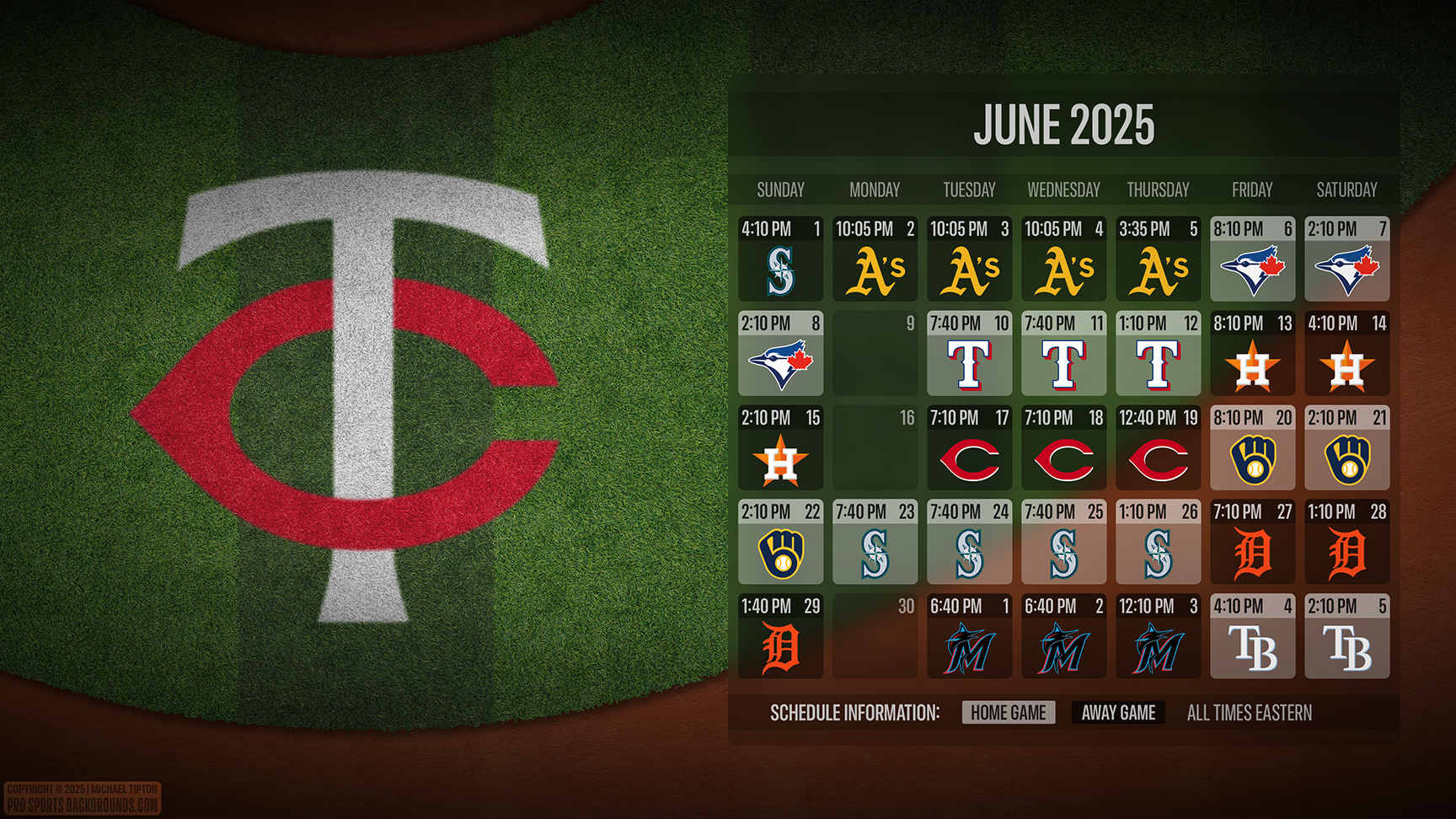 Minnesota Twins wallpaper schedule desktop ET MLB placeholder thumb