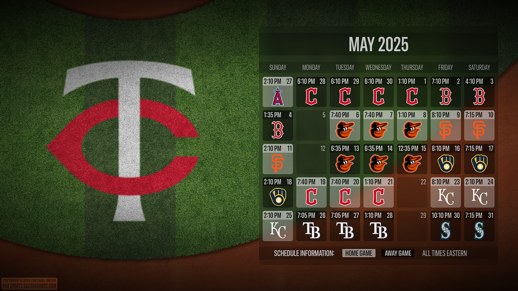 Minnesota Twins wallpaper schedule desktop ET MLB placeholder thumb