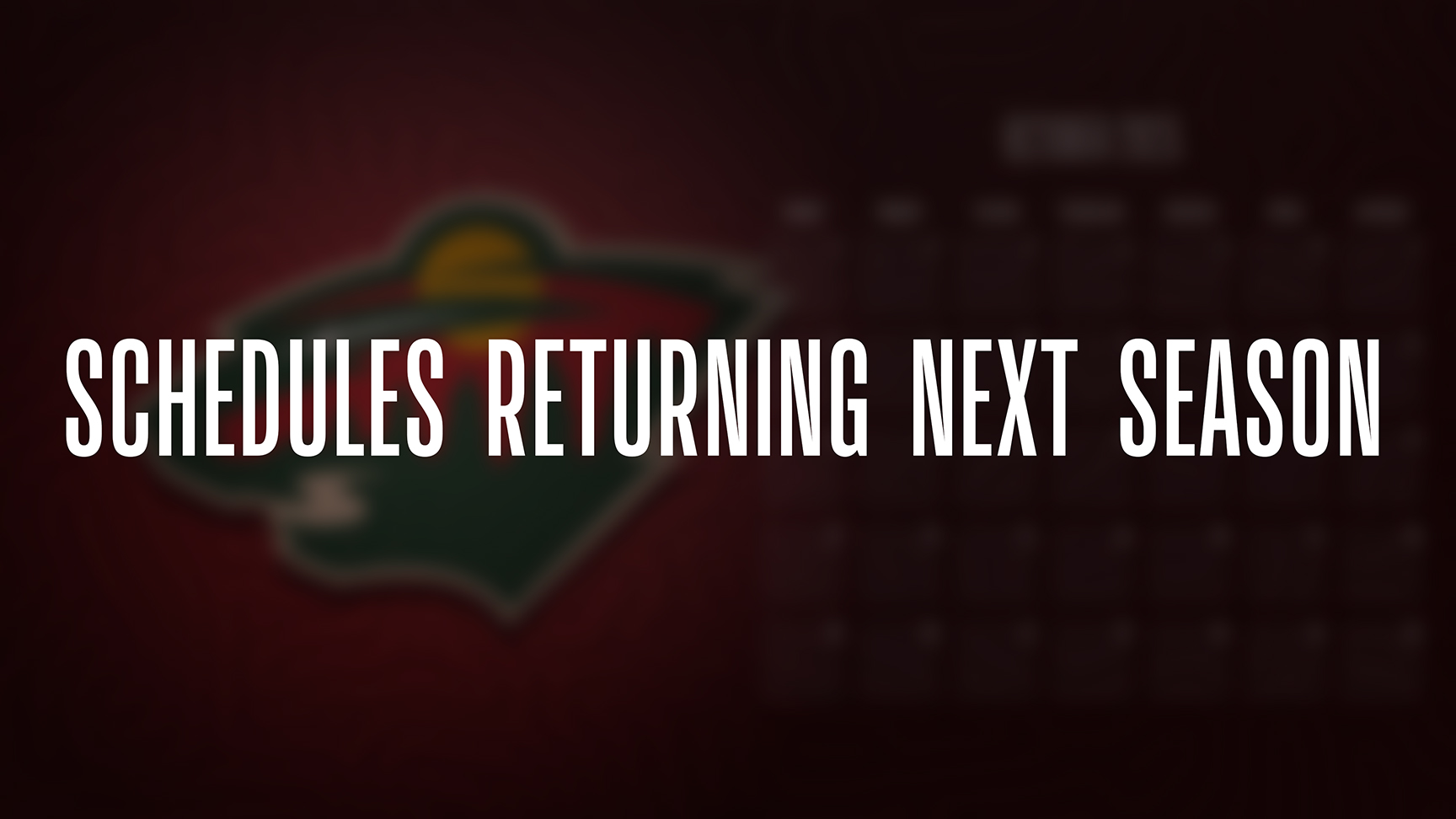 Minnesota Wild wallpaper schedule desktop ET NHL placeholder thumb