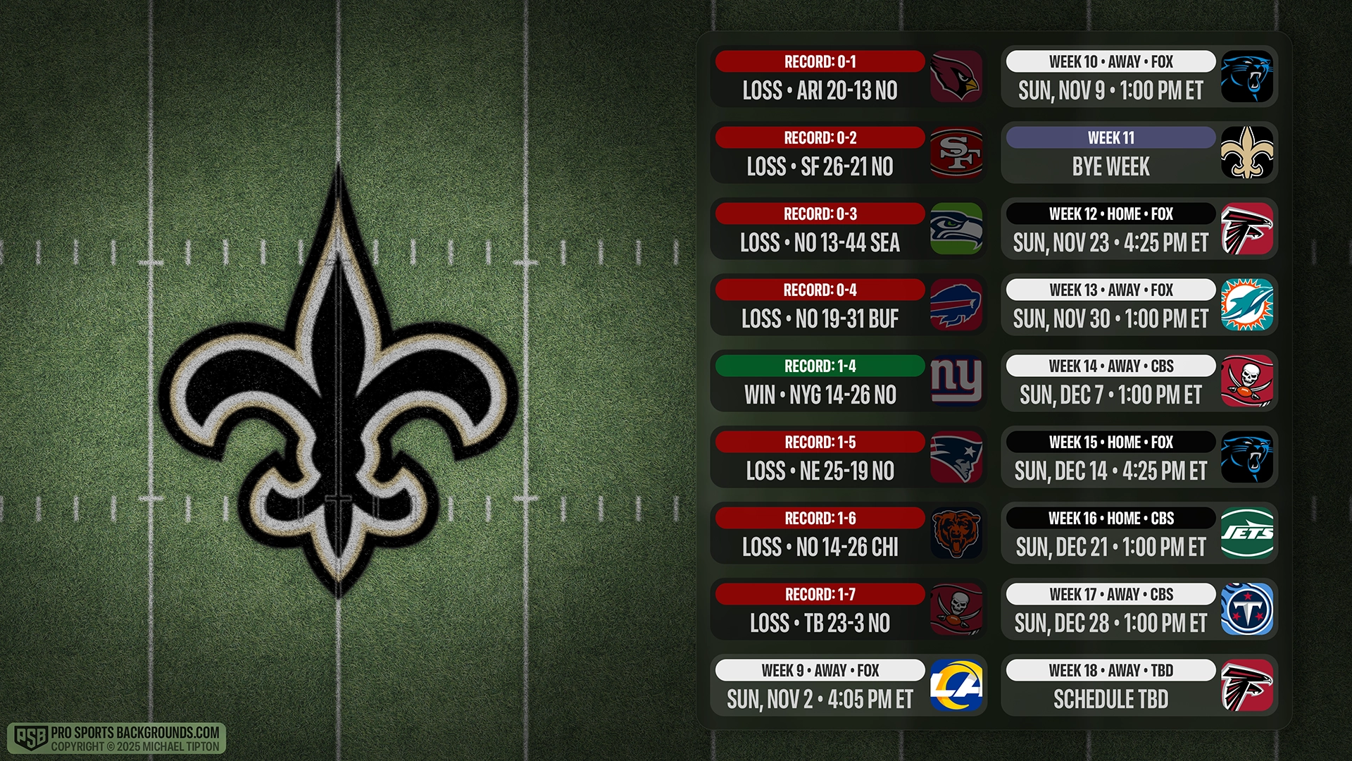 New Orleans Saints wallpaper schedule desktop ET NFL PSB placeholder thumb webp