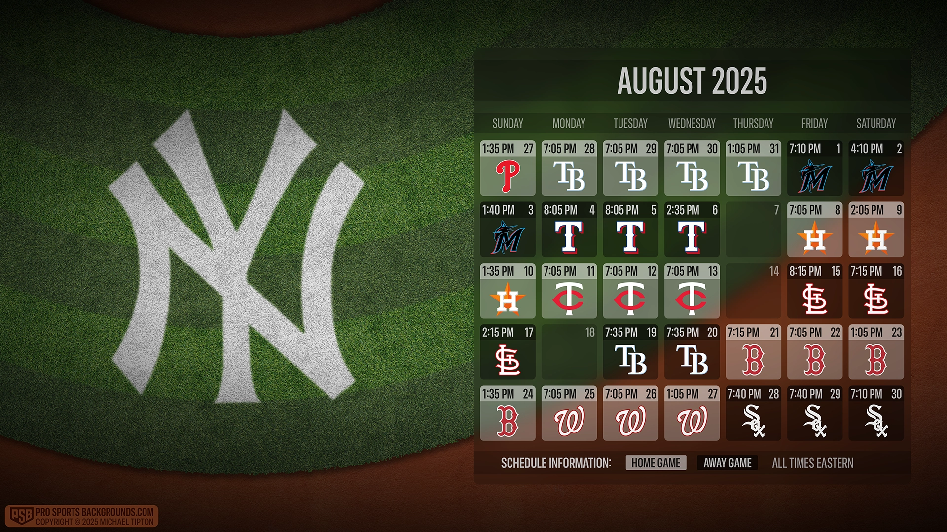 New York Yankees wallpaper schedule desktop ET MLB PSB placeholder thumb webp