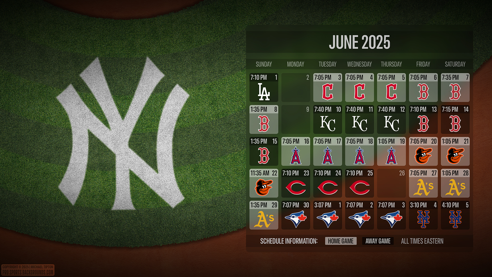 New York Yankees wallpaper schedule desktop ET MLB placeholder thumb