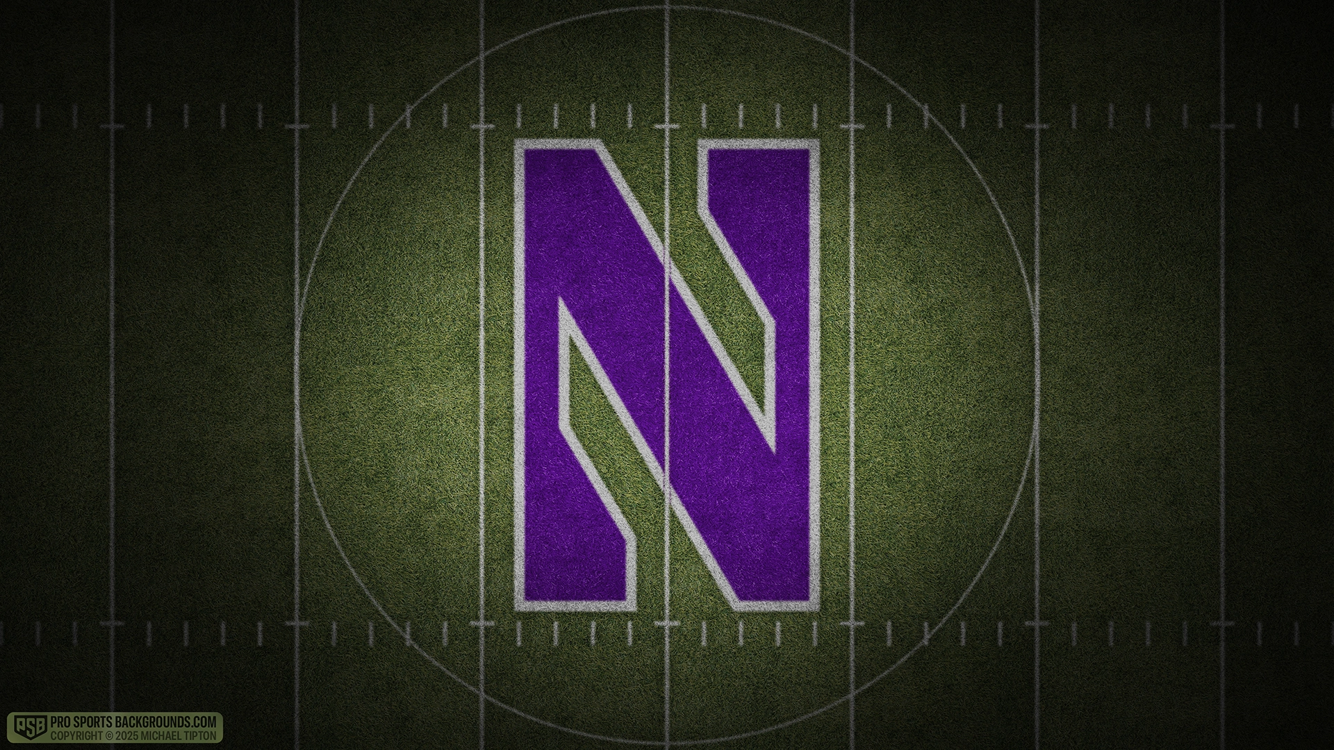 Northwestern Wildcats wallpaper logo desktop college football 2025 season webp downsized