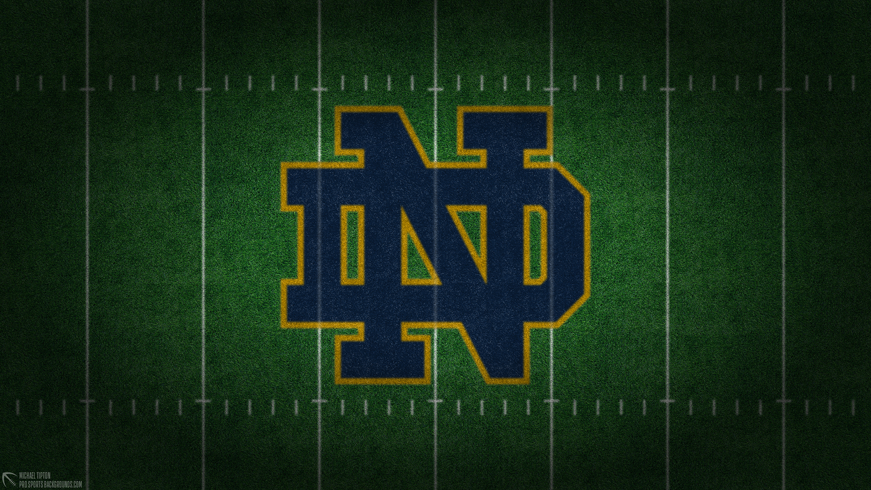Notre Dame Fighting Irish wallpaper logo desktop NCAA 2024 thumb
