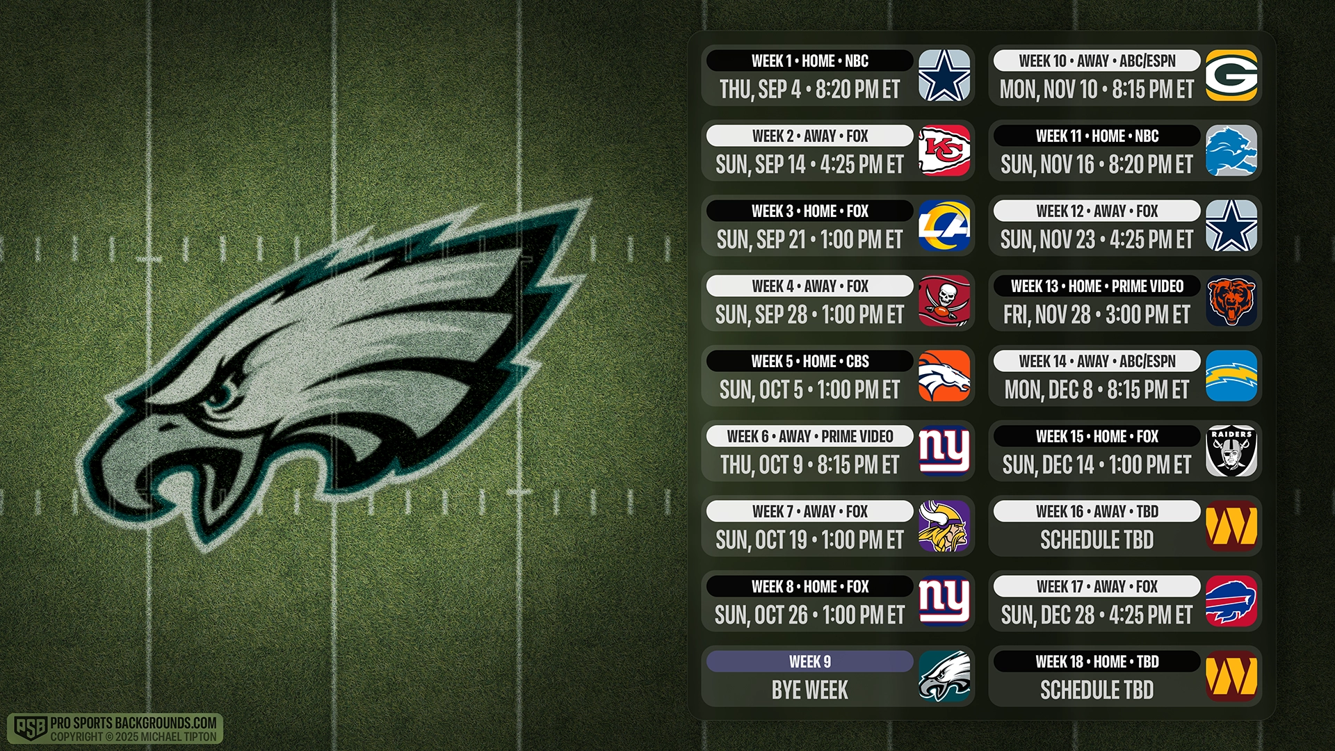 Philadelphia Eagles wallpaper schedule desktop ET NFL PSB placeholder thumb webp