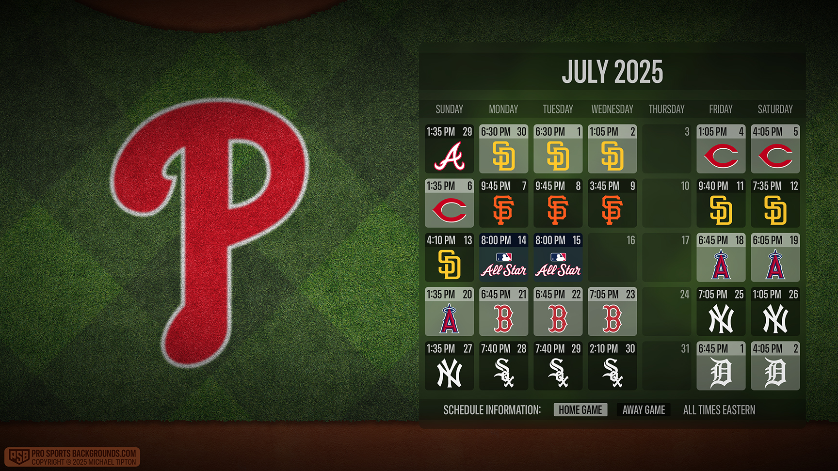 Philadelphia Phillies wallpaper schedule desktop ET MLB placeholder thumb