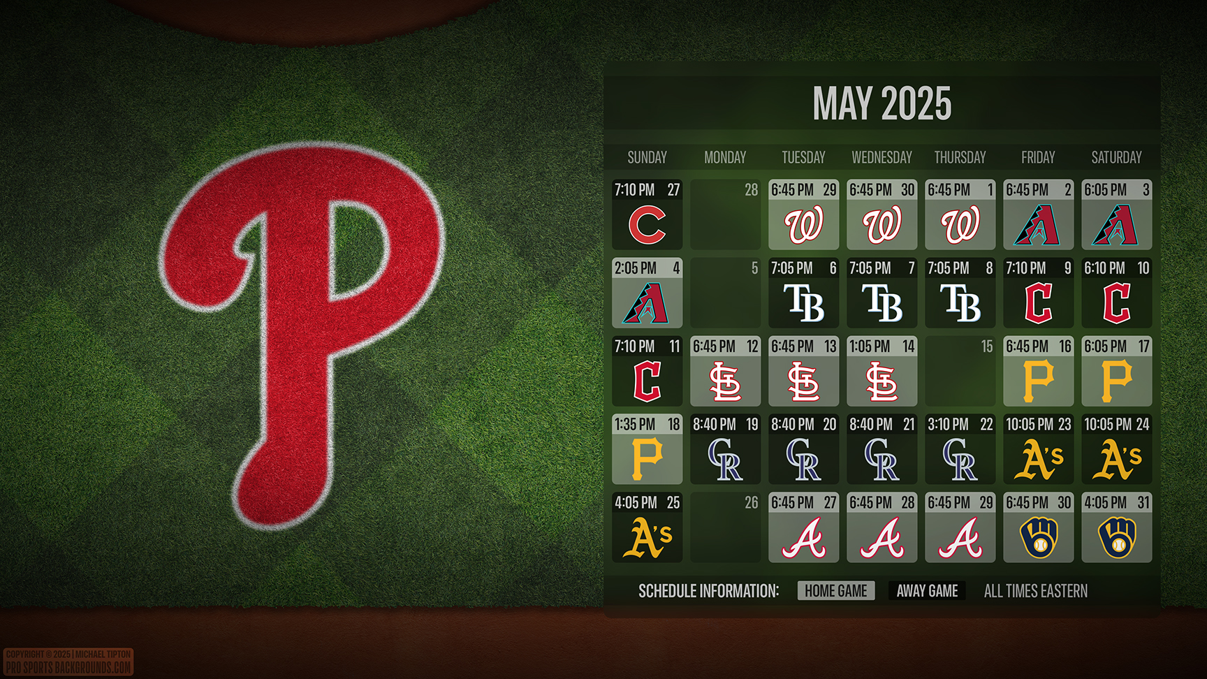 Philadelphia Phillies wallpaper schedule desktop ET MLB placeholder thumb