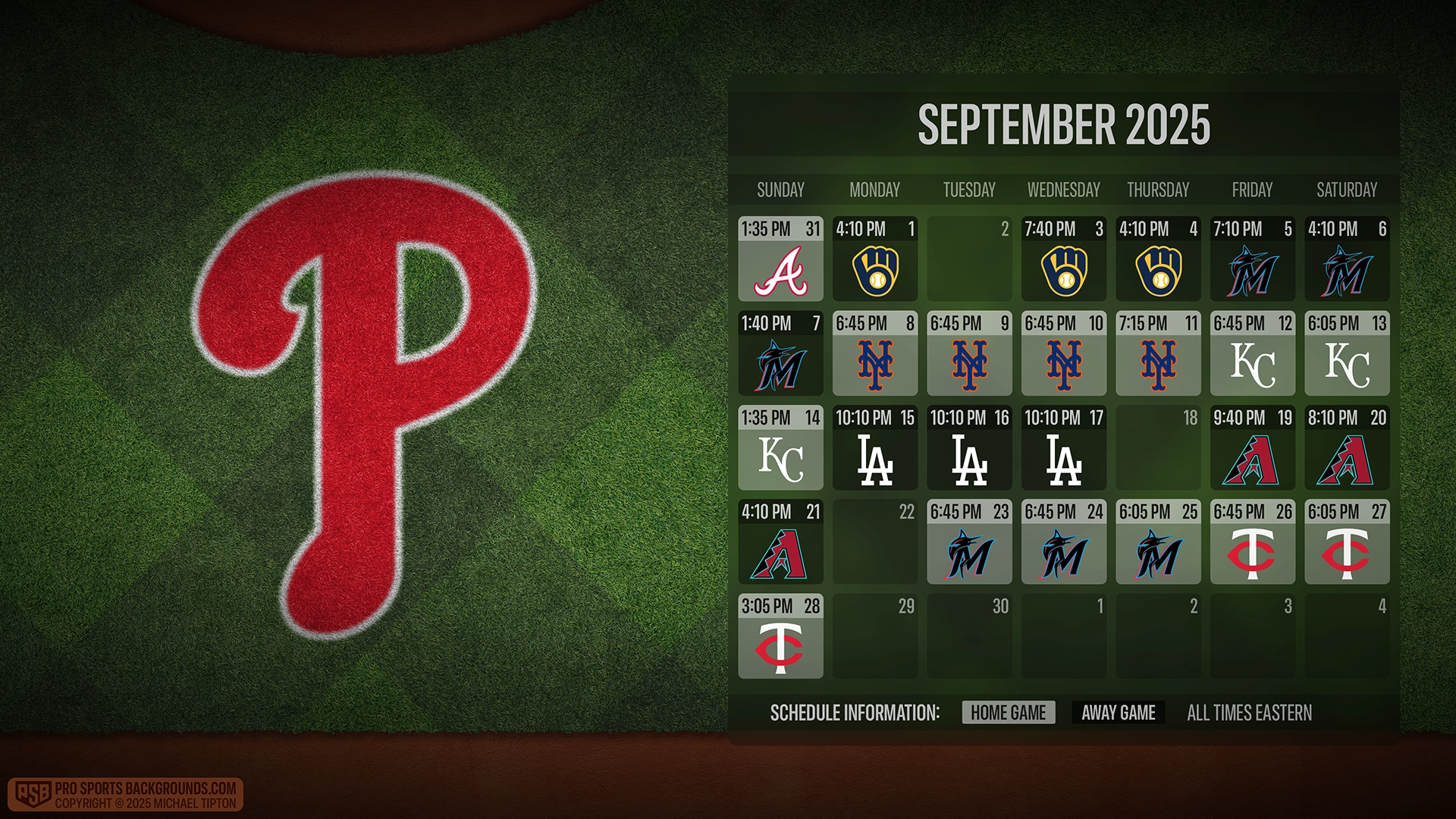 Philadelphia Phillies wallpaper schedule desktop ET MLB PSB placeholder thumb webp