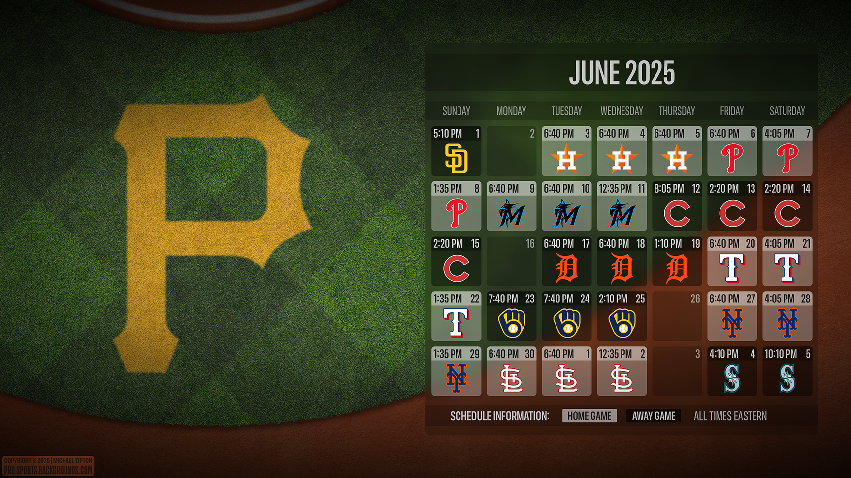 Pittsburgh Pirates wallpaper schedule desktop ET MLB placeholder thumb