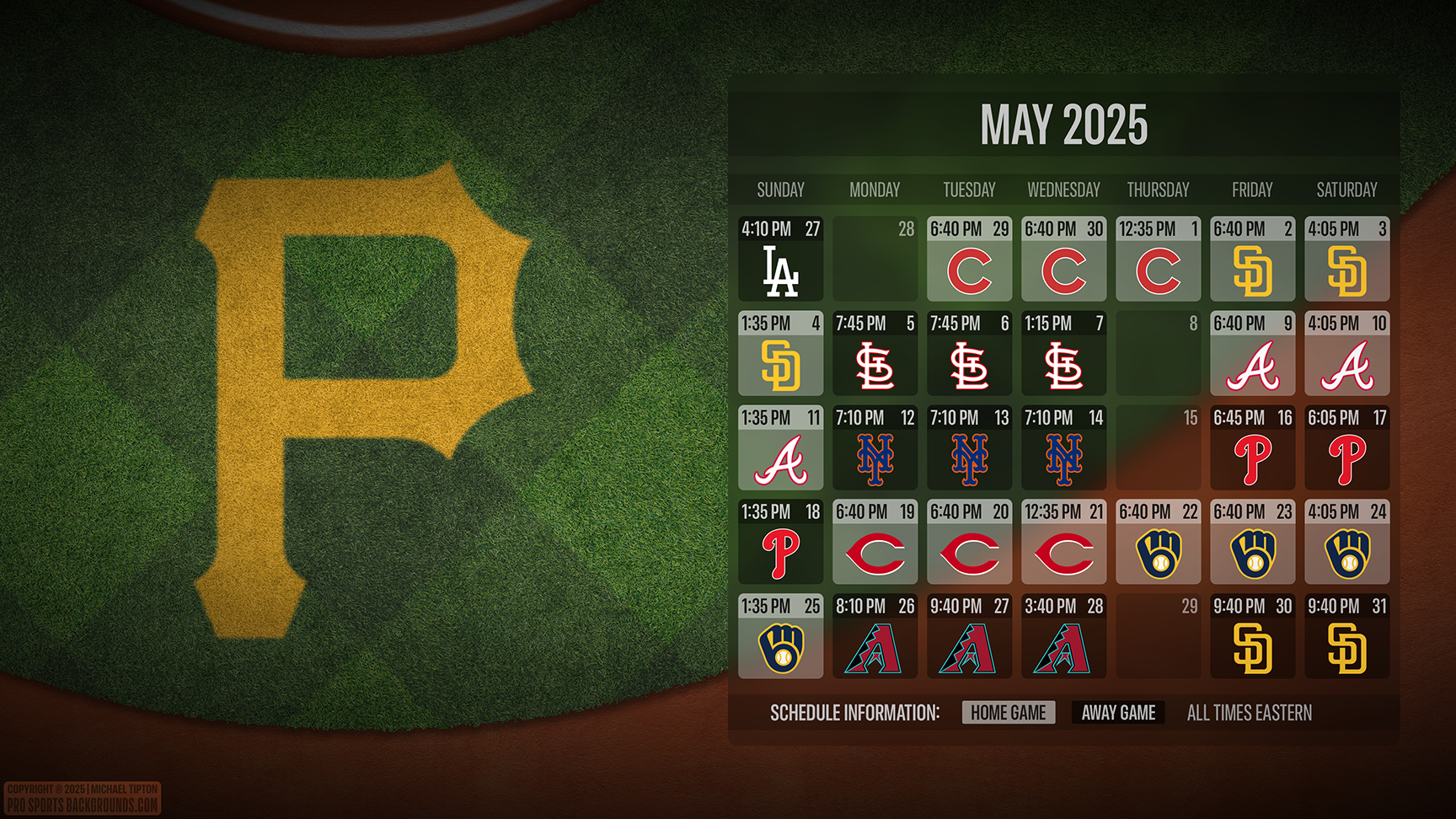 Pittsburgh Pirates wallpaper schedule desktop ET MLB placeholder thumb