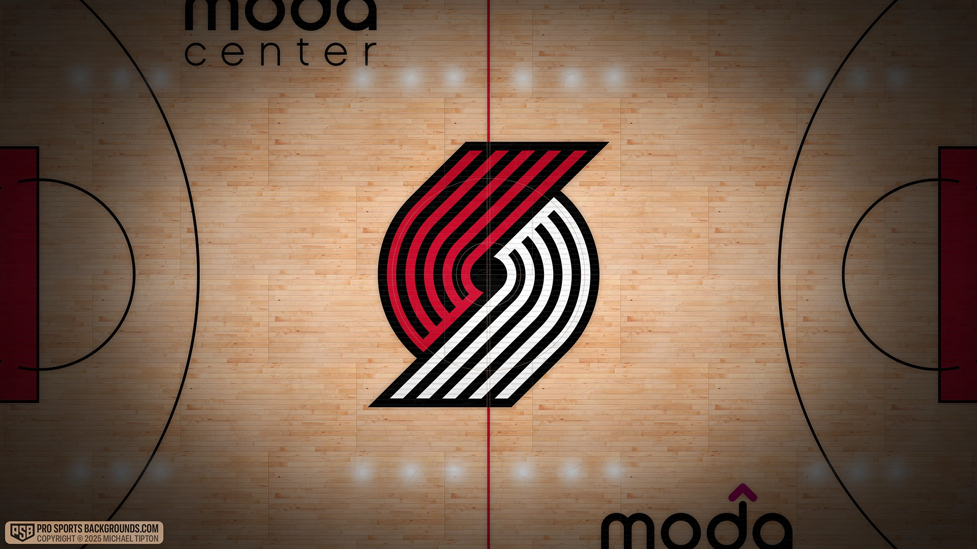 Portland Trail Blazers wallpaper logo desktop NBA 2025 2026 thumb webp